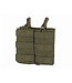 8Fields Open top Double magazine pouch voor 5.56 - OD