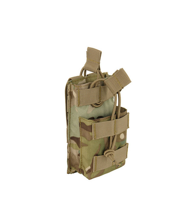 Open top Single stack magazine pouch voor 5.56 - Multicam