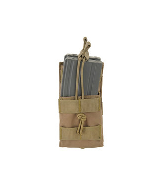 8Fields Open top Single stack magazine pouch for 5.56 - Tan