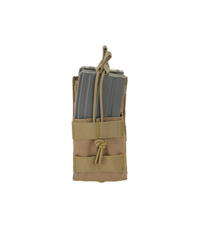 Open top Single stack magazine pouch for 5.56 - Tan