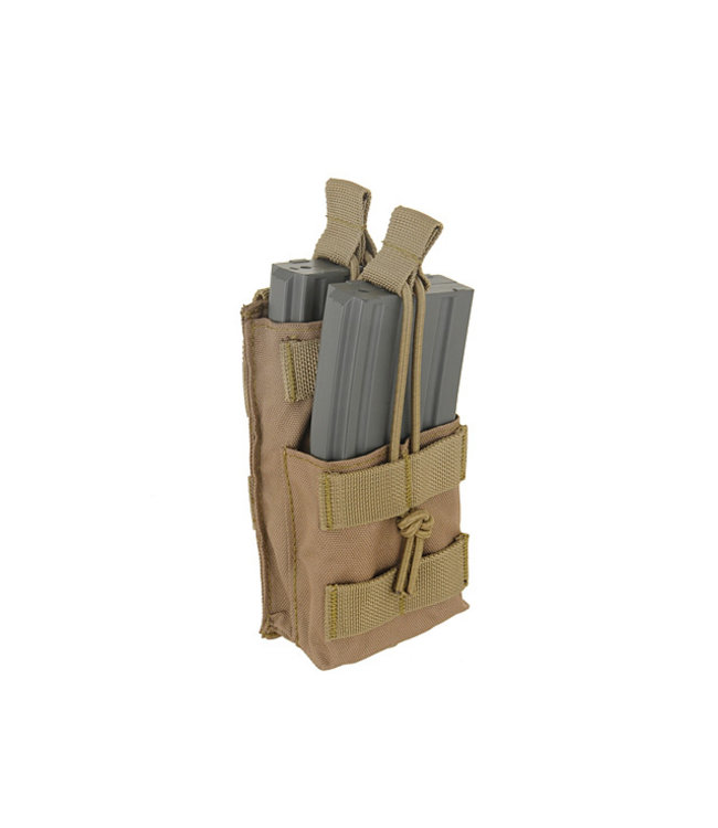 Open top Single stack magazine pouch for 5.56 - Tan