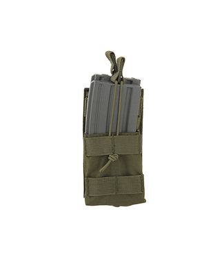 8Fields Open top Single stack magazine pouch voor 5.56 - OD