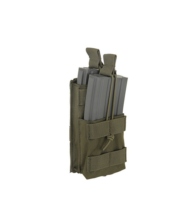 Open top Single stack magazine pouch voor 5.56 - OD