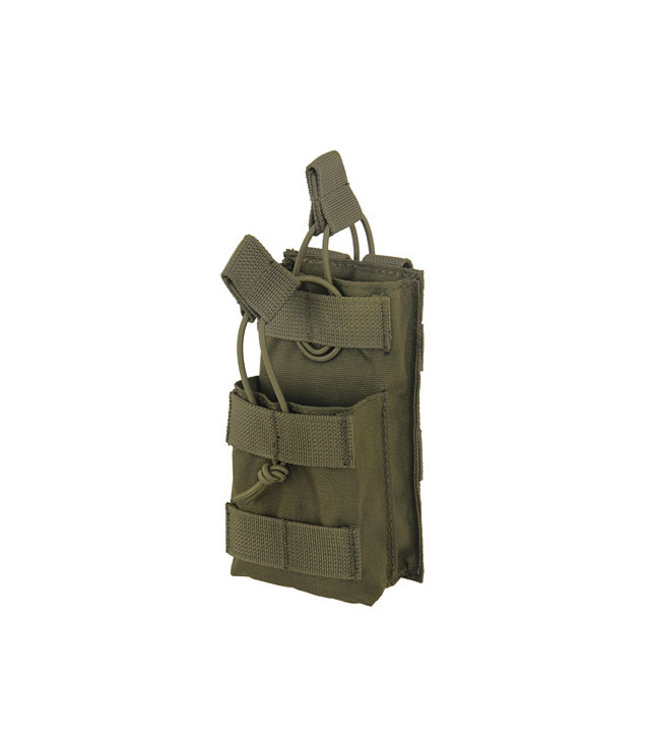 Open top Single stack magazine pouch voor 5.56 - OD