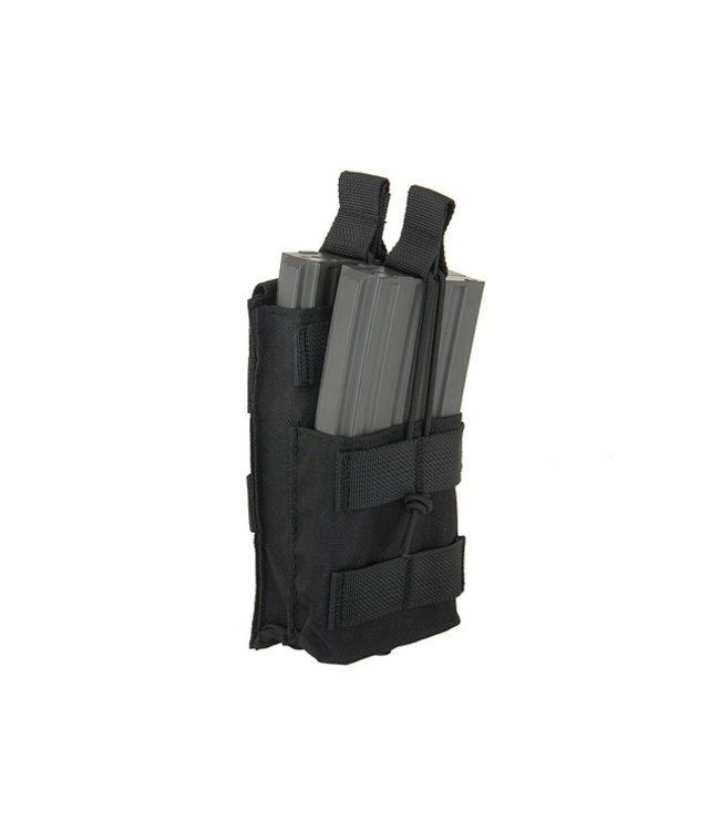 Open top Single stack magazine pouch for 5.56 - Black