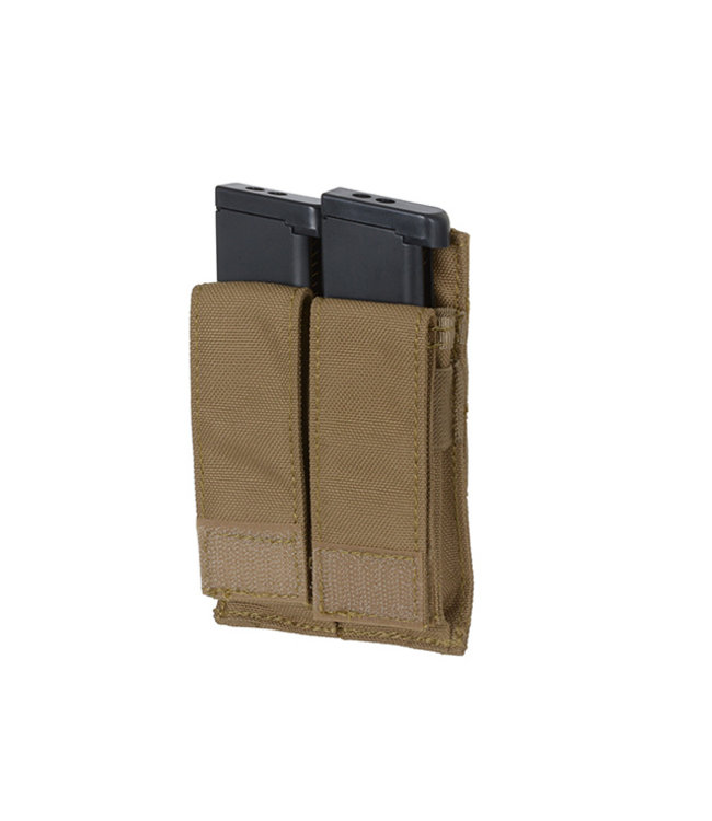 Double pistol magazine pouch - Tan