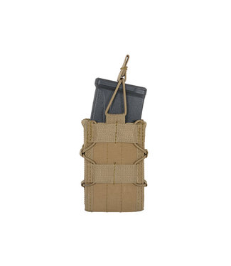 8Fields Single rifle magazine speed pouch voor 5.56 & 7.62 - Tan