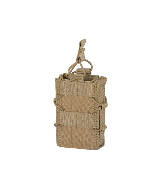Single rifle magazine speed pouch voor 5.56 & 7.62 - Tan