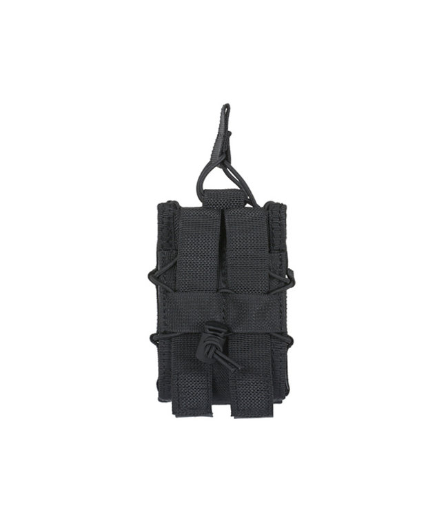 Single rifle magazine speed pouch for 5.56 & 7.62 - Black