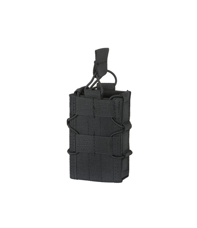 Single rifle magazine speed pouch voor 5.56 & 7.62 - Zwart
