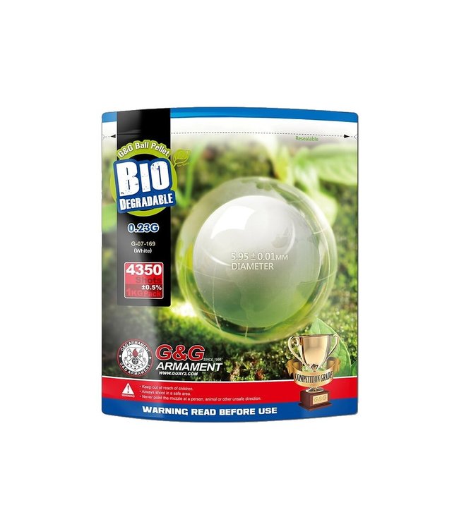 Bio bb's 0.23 gr Wit (4350 st.)