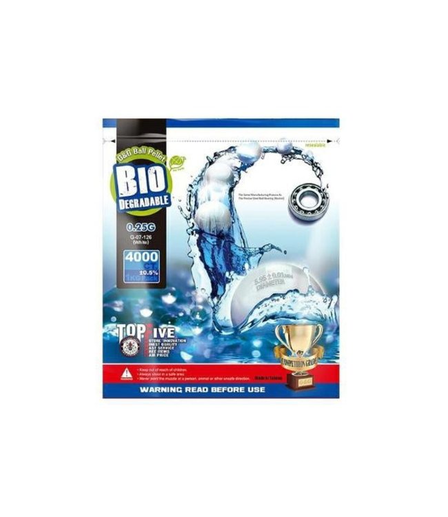 Bio bb's 0.25 gr Wit (4000 st.)