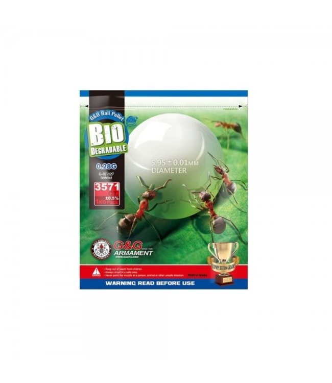 Bio bb's 0.28 gr White (3571 rds.)
