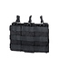 8Fields Premium [Premium] Open top Triple magazine pouch voor 5.56 - Zwart