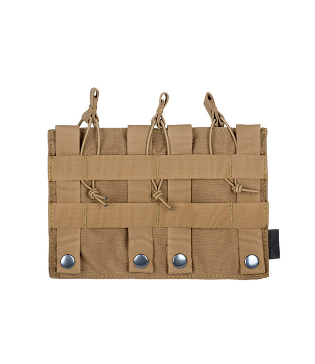 [Premium] Open top Triple magazine pouch voor 5.56 -  Coyote brown