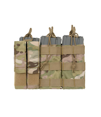 8Fields Front panel with Molle 5.56/Pistol Pouch voor Modular Plate Carrier - Multicam