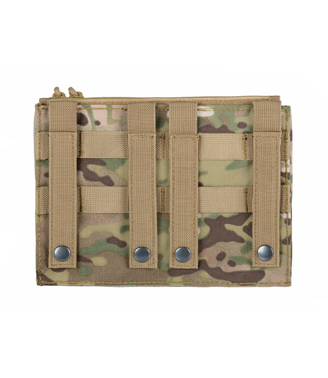 Front panel Molle with kangaroo Pouch for Modular Plate Carrier - Multicam