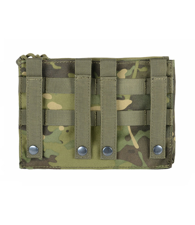 Front panel Molle with kangaroo Pouch for Modular Plate Carrier - Multicam  tropic