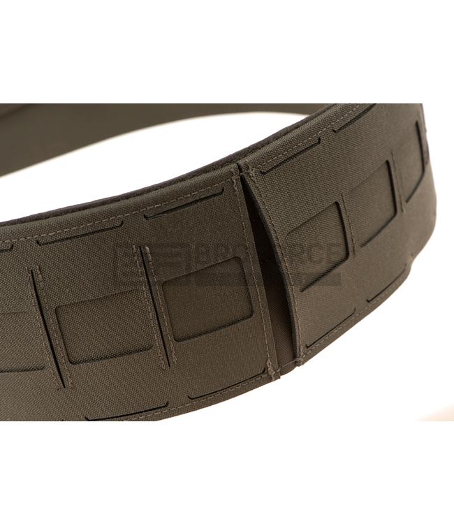 Laser Cut Low Profile Belt - Ranger green