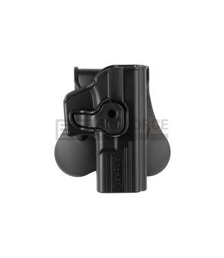 Amomax Paddle holster (belt) Glock 17 voor WE17 / TM17 / KJW17 - Zwart