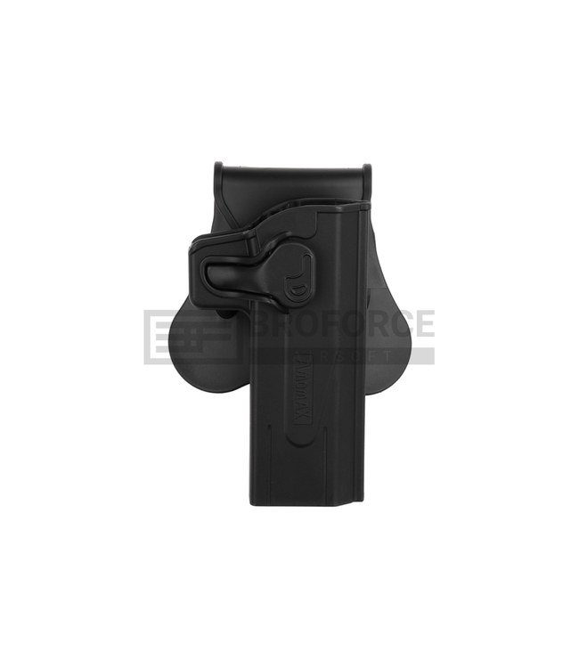 Paddle holster (belt) Hi-Capa voor WE / KJW / TM - Zwart