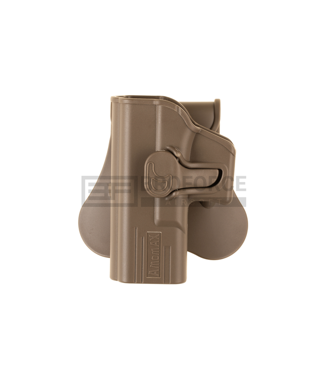 Paddle holster (belt) Glock 19, 23, 32 (left handed) - Dark earth