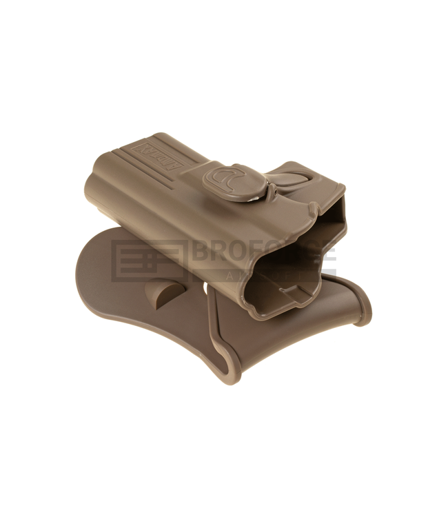 Paddle holster (belt) Glock 19, 23, 32 - Dark earth