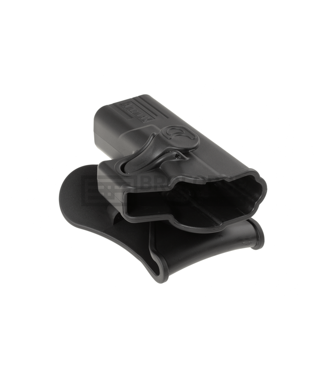 Paddle holster (belt) Glock 17, 19, 23, 32 (left handed) - Black