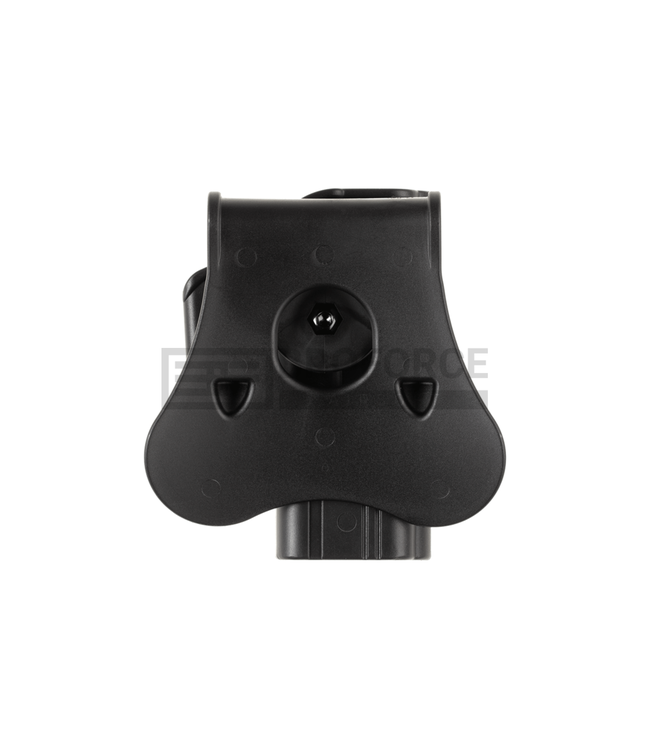 Paddle holster (belt) Glock 17, 19, 23, 32 (linkshandig) - Zwart