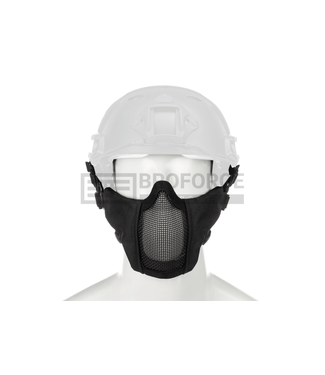 Invader Gear Mk.II Steel Half Face Mask FAST Version - Zwart