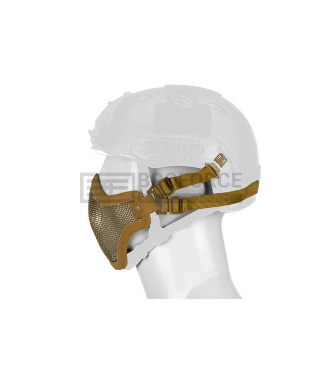 Steel Half Face Mask FAST Version - Tan