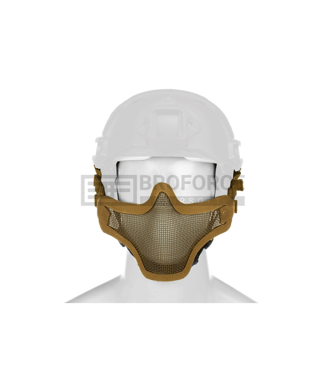 Steel Half Face Mask FAST Version - Tan