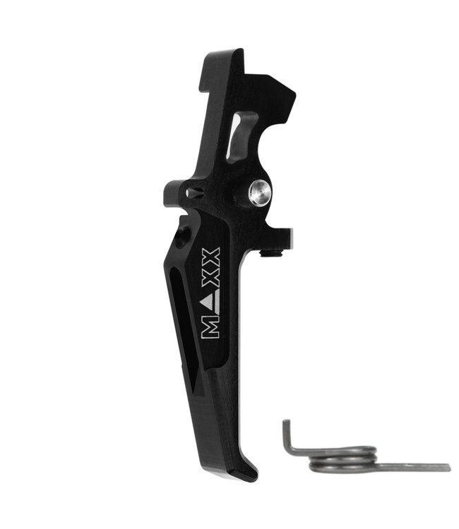 CNC Aluminum Advanced Speed Trigger Style E - Zwart