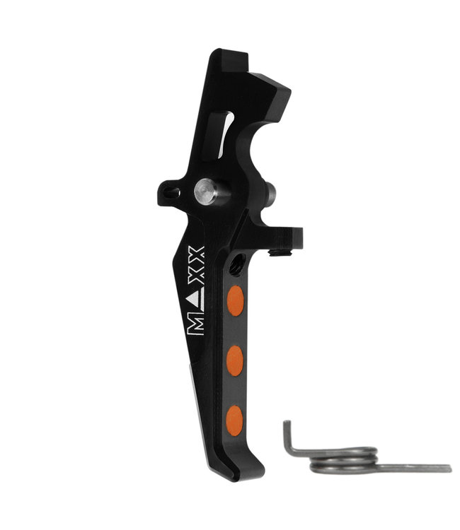 CNC Aluminum Advanced Speed Trigger Style E - Zwart