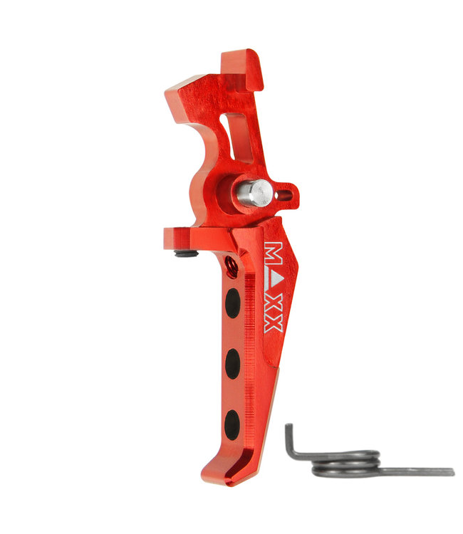 CNC Aluminum Advanced Speed Trigger Style E - Red