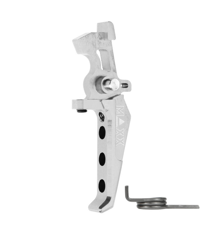 CNC Aluminum Advanced Speed Trigger Style E - Silver