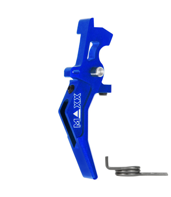 CNC Aluminum Advanced Speed Trigger Style B - Blauw