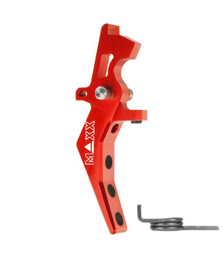 Maxx Model CNC Aluminum Advanced Speed Trigger Style B - Red