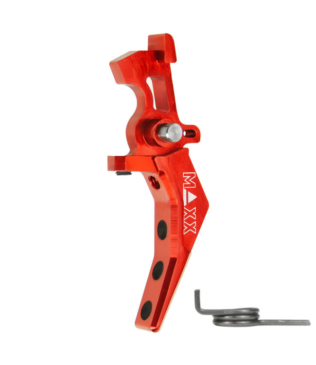 CNC Aluminum Advanced Speed Trigger Style B - Red