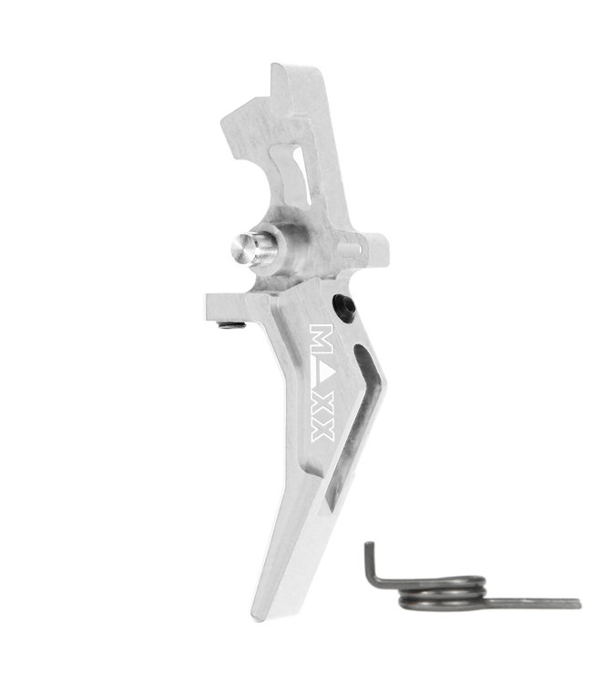 CNC Aluminum Advanced Speed Trigger Style B - Zilver