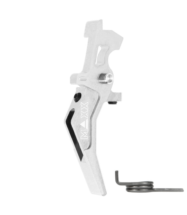 CNC Aluminum Advanced Speed Trigger Style B - Zilver