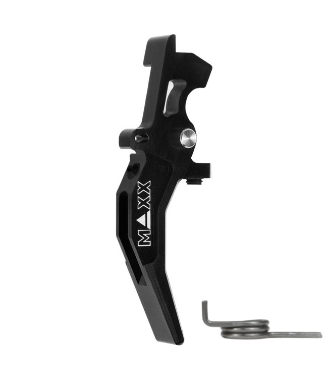 CNC Aluminum Advanced Speed Trigger Style C - Zwart
