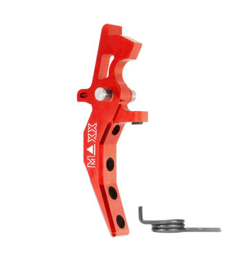 Maxx Model CNC Aluminum Advanced Speed Trigger Style C - Rood