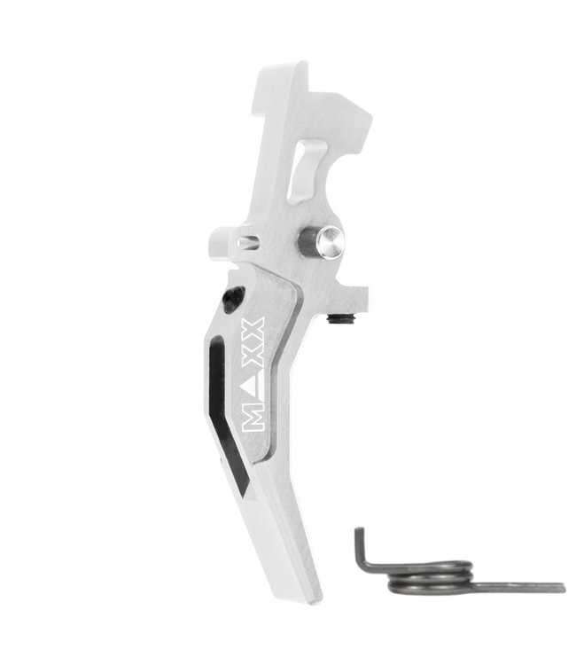 CNC Aluminum Advanced Speed Trigger Style C - Zilver