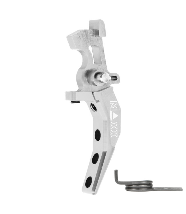 CNC Aluminum Advanced Speed Trigger Style C - Zilver