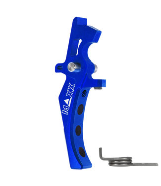 Maxx Model CNC Aluminum Advanced Speed Trigger Style D - Blue