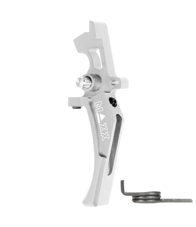 CNC Aluminum Advanced Speed Trigger Style D - Silver