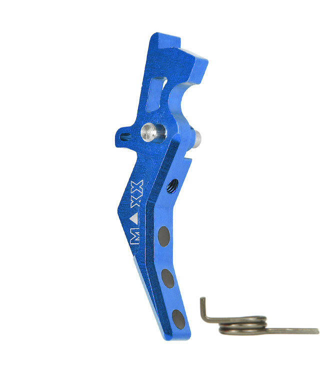 CNC Aluminum Advanced Trigger Style A - Blauw