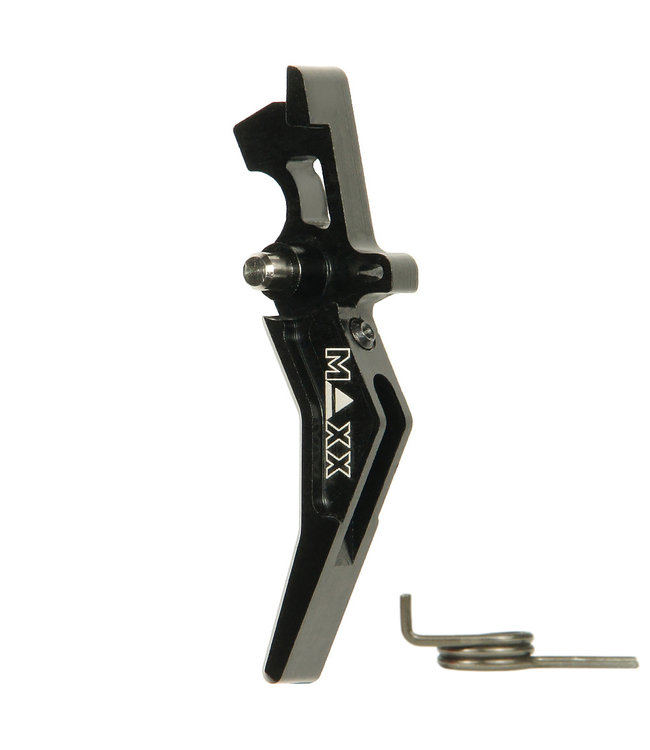 CNC Aluminum Advanced Trigger Style A - Zwart