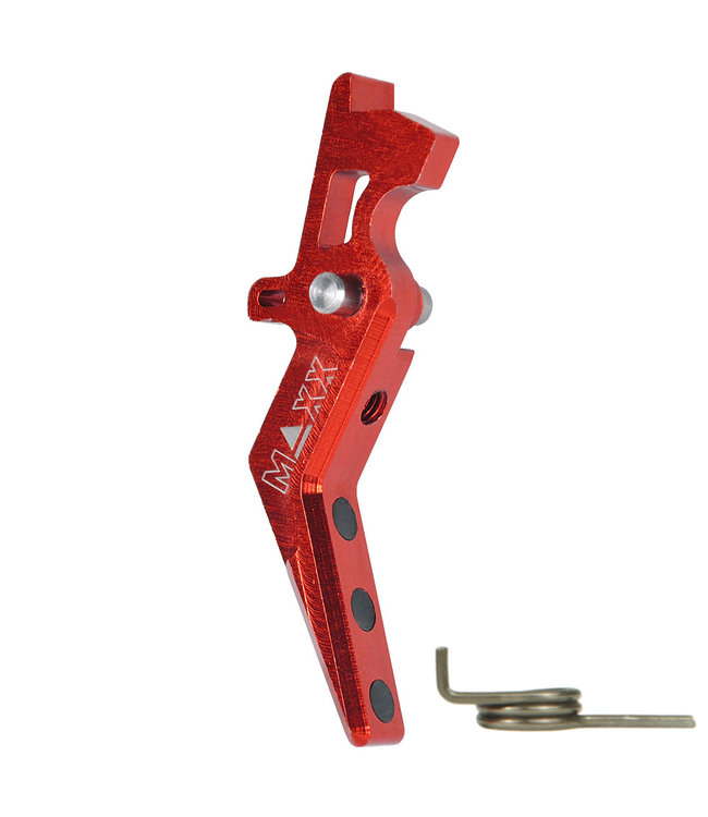 CNC Aluminum Advanced Trigger Style A - Red